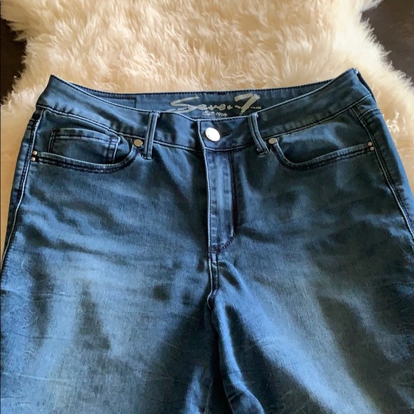 Seven 7 High Rise Skinny Jean - Picture 4 of 5